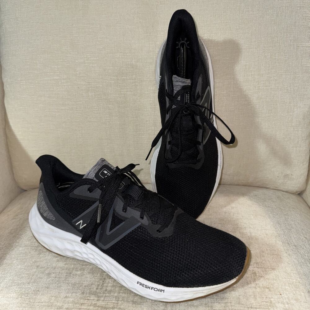 New Balance Fresh Foam Arishi Shoes Black Mesh Sneakers MARISEK4 Men's 11.5 D